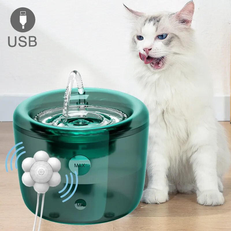 Auto Cats and dogs Fountain Running Water drink
