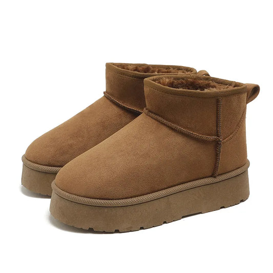 New in Fur Snow Boots for Women's Winter